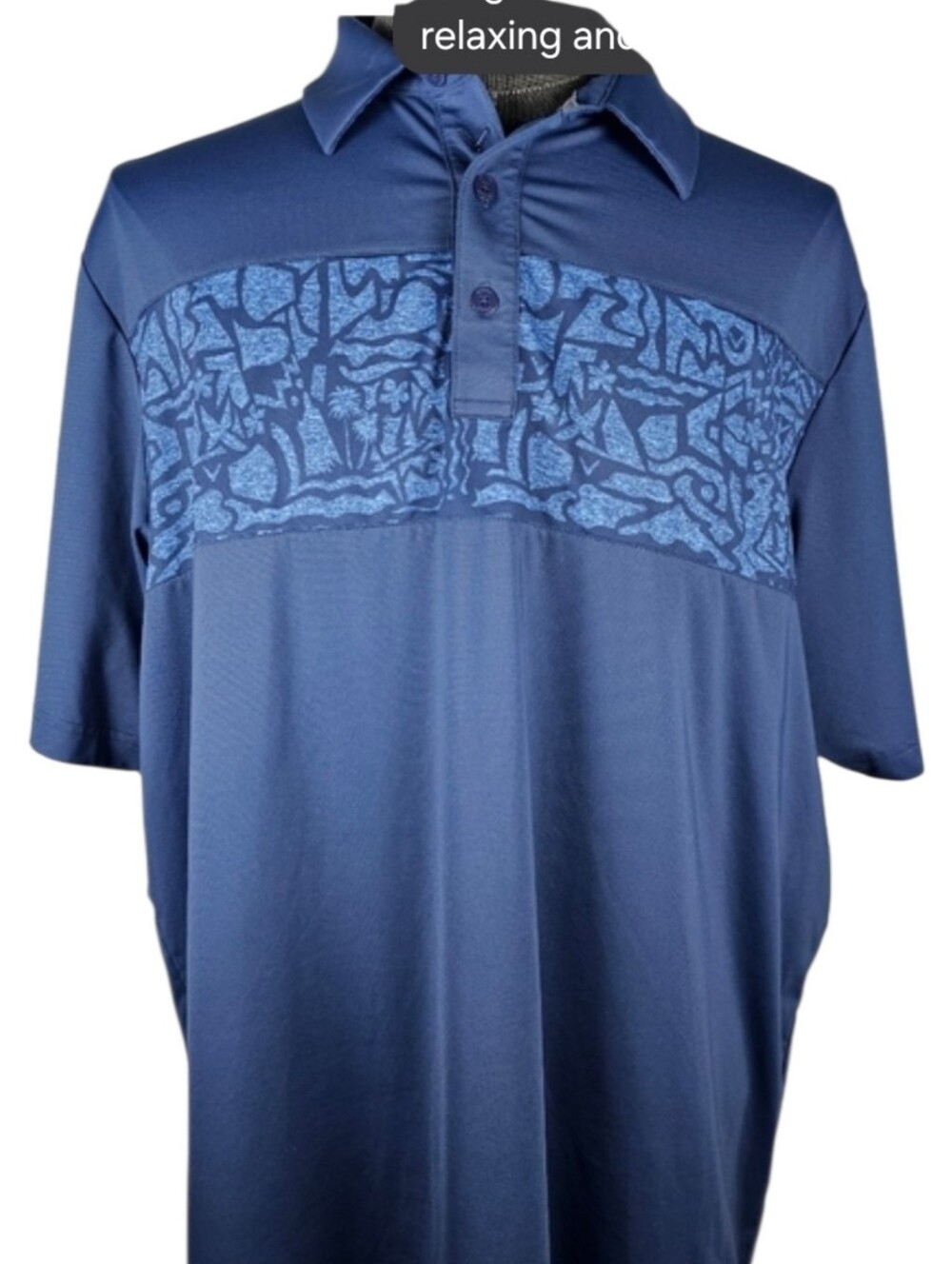 Callaway Opti-Dri Swing Tech Men's Poly Blend Polo Size XLT